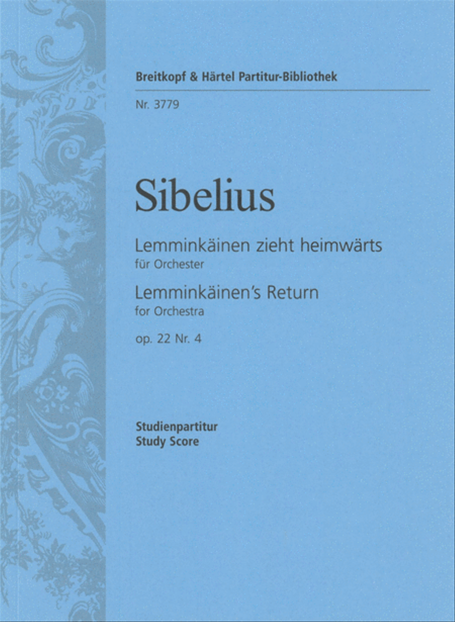 Lemminkainen's Return Op. 22/4 Orchestra scores gallery preview page 1