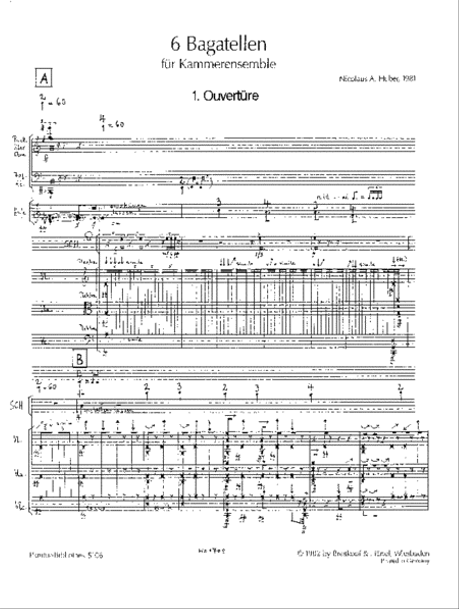 6 Bagatelles Bassoon scores gallery preview page 2