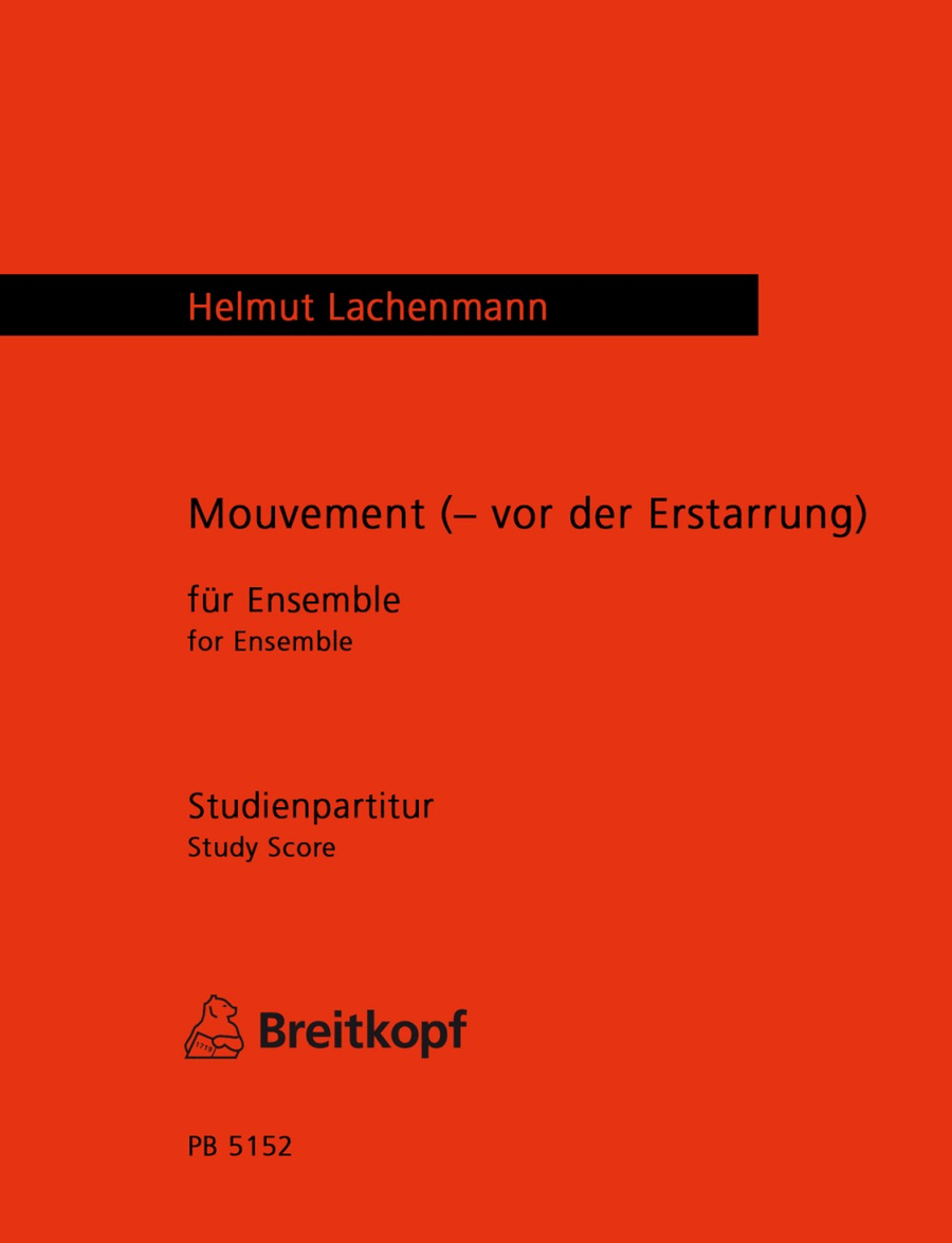 Mouvement (- vor der Erstarrung) Orchestra scores gallery preview page 1