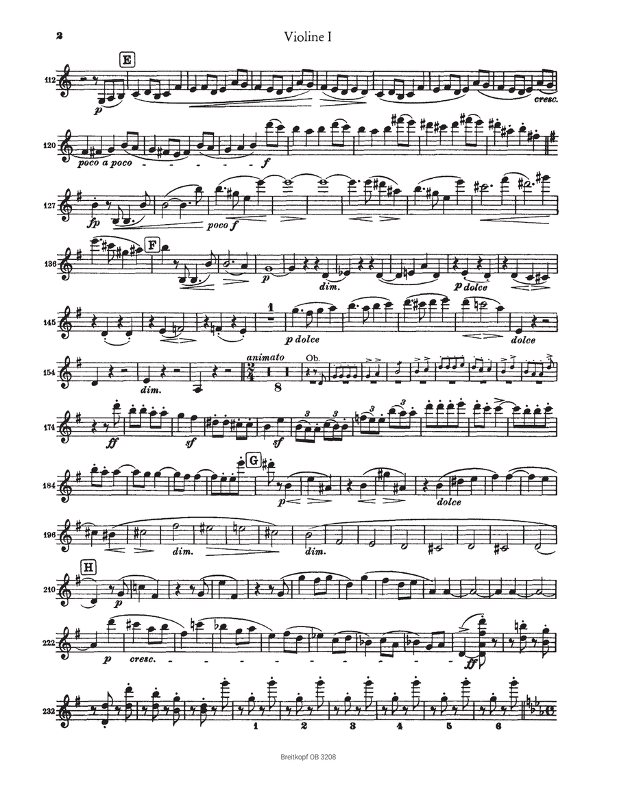 Academic Festival Overture in C minor Op. 80 Orchestra scores gallery preview page 3
