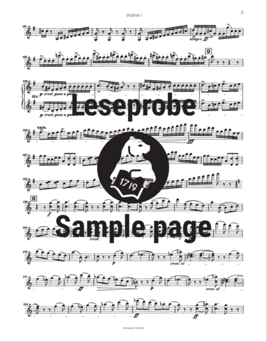 Serenade in C major Op. 48 Orchestra scores gallery preview page 4