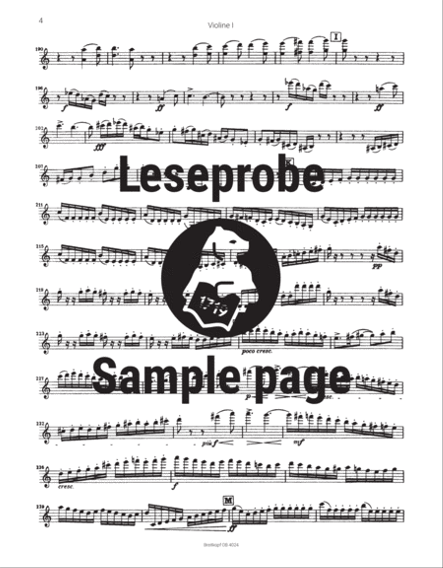 Serenade in C major Op. 48 Orchestra scores gallery preview page 5