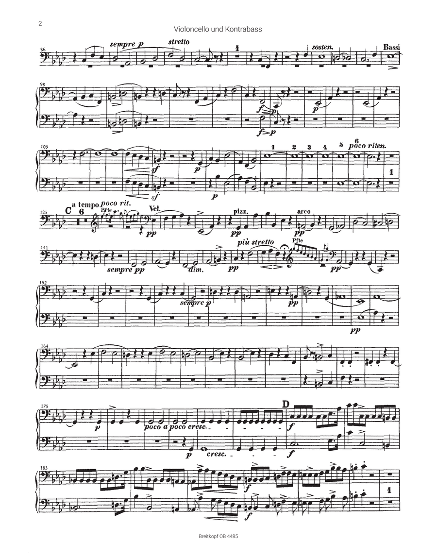 Piano Concerto No. 2 in F minor Op. 21 Orchestra scores gallery preview page 3