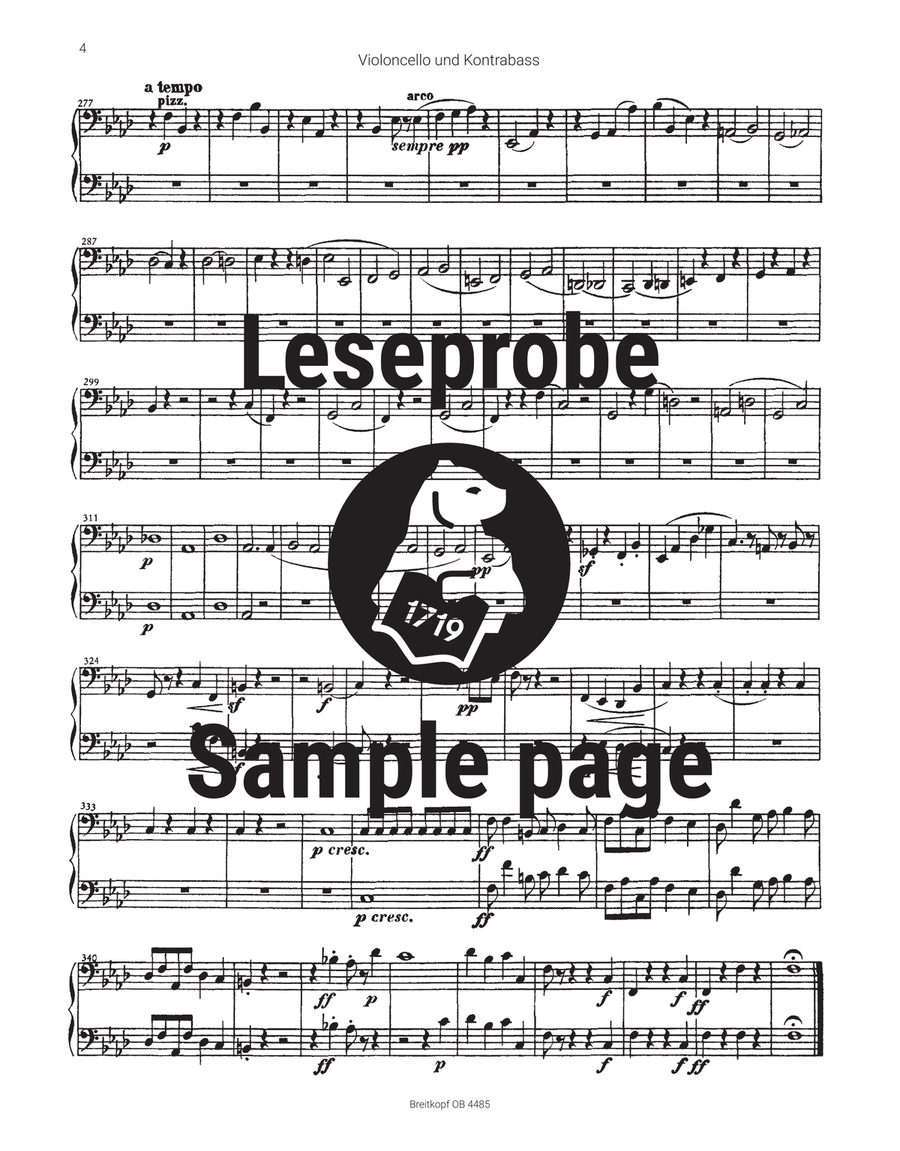 Piano Concerto No. 2 in F minor Op. 21 Orchestra scores gallery preview page 5
