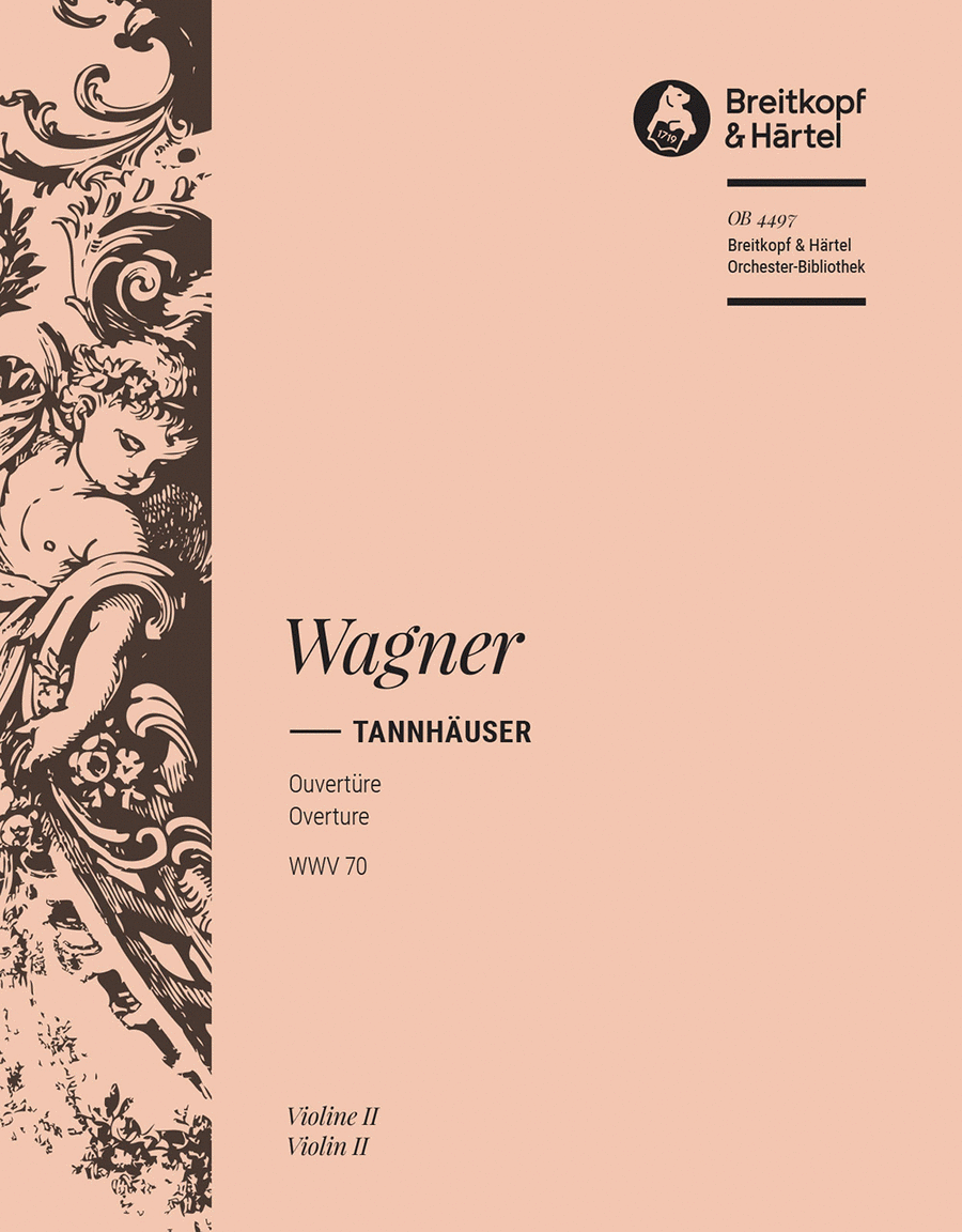 Tannhäuser WWV 70 Tannhäuser WWV 70 Orchestra scores gallery preview page 1