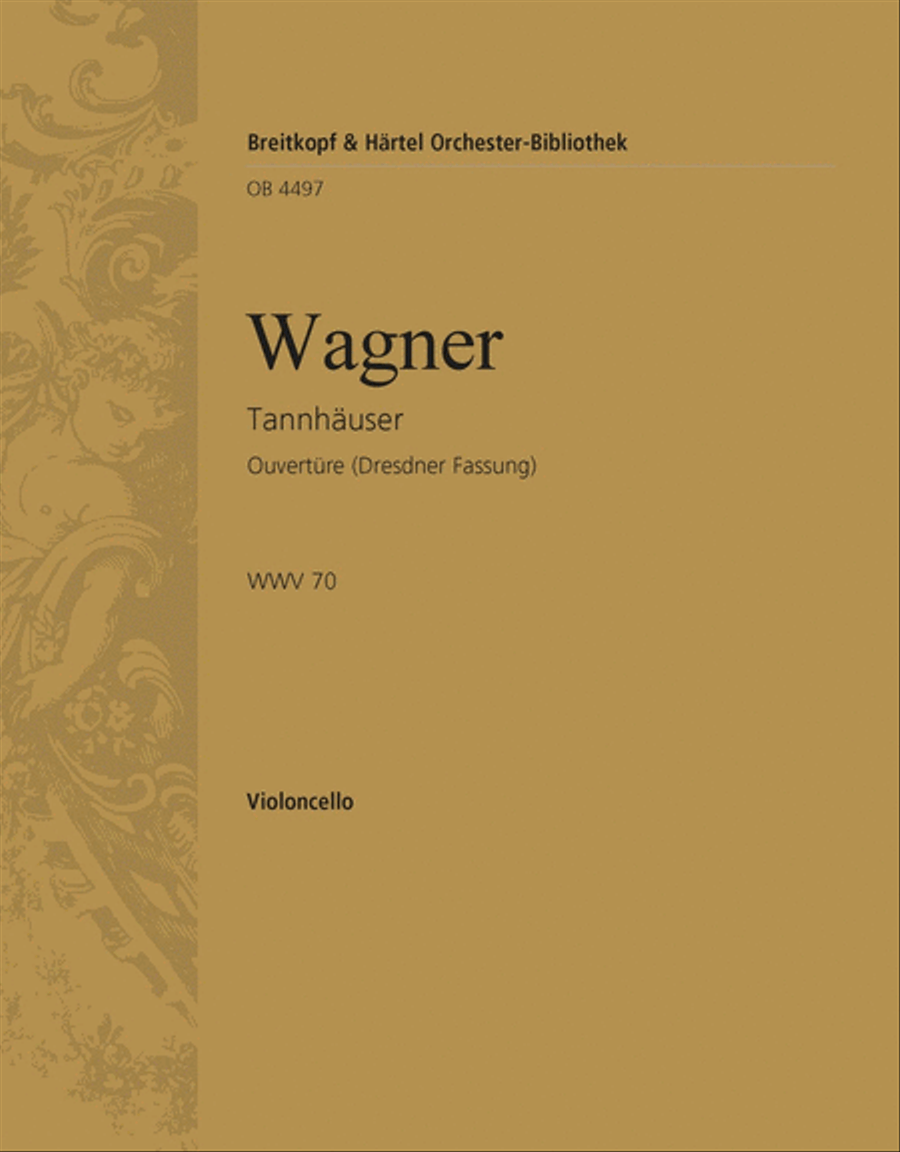 Tannhäuser WWV 70 Tannhäuser WWV 70 Orchestra scores gallery preview page 1