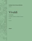Concerto in E minor RV 275