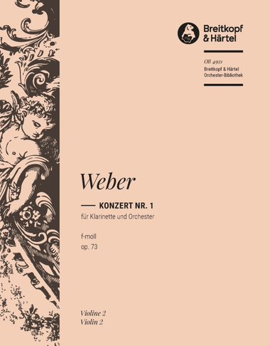 Clarinet Concerto No. 1 in F minor Op. 73