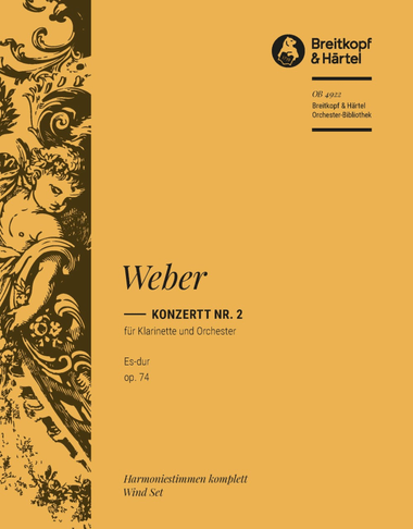 Clarinet Concerto No. 2 in E flat major Op. 74