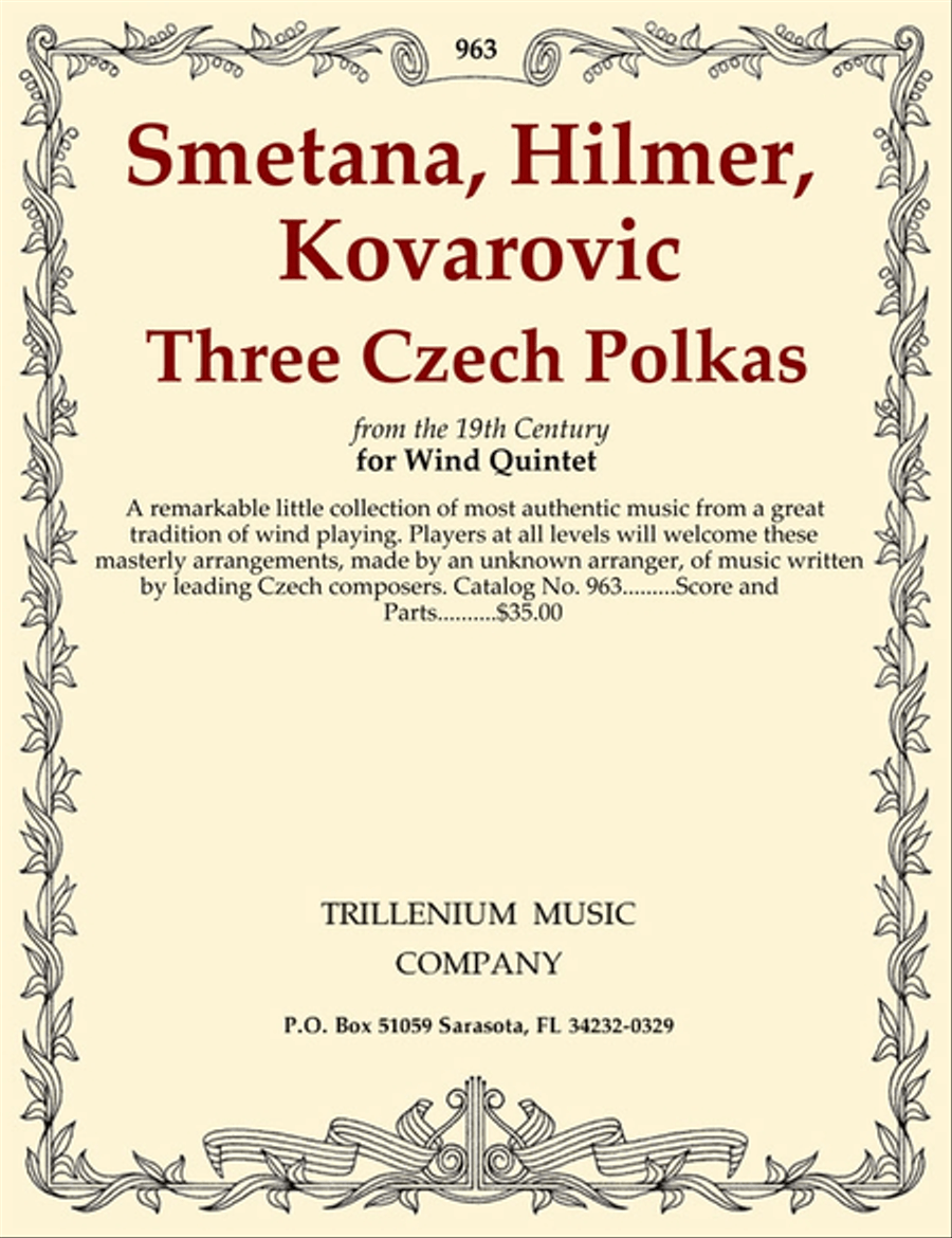 Three Czech Polkas Set of Parts scores gallery preview page 1