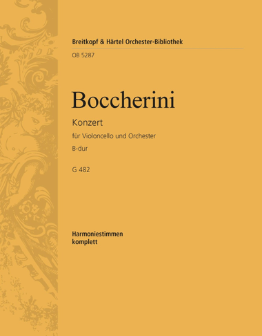 Violoncello Concerto in B flat major G 482