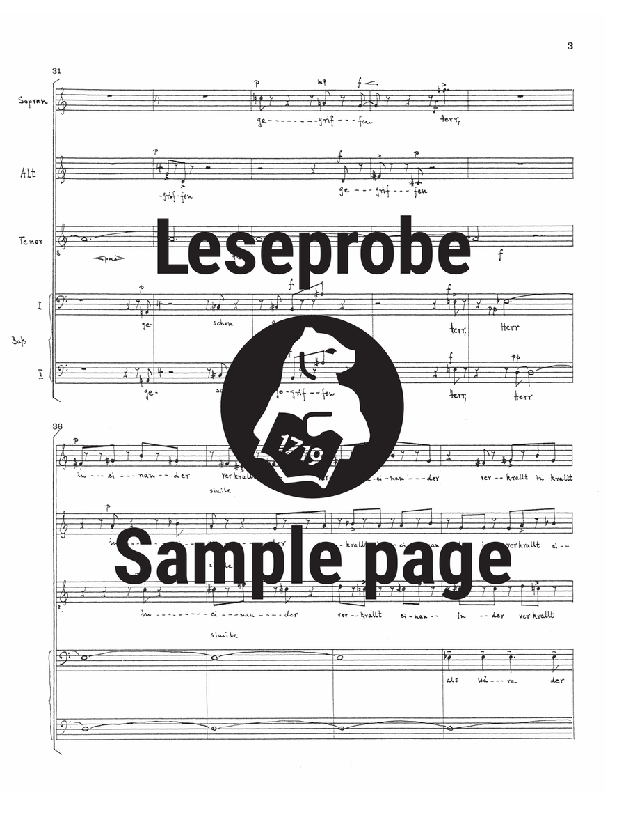 2 Choruses A Cappella scores gallery preview page 4
