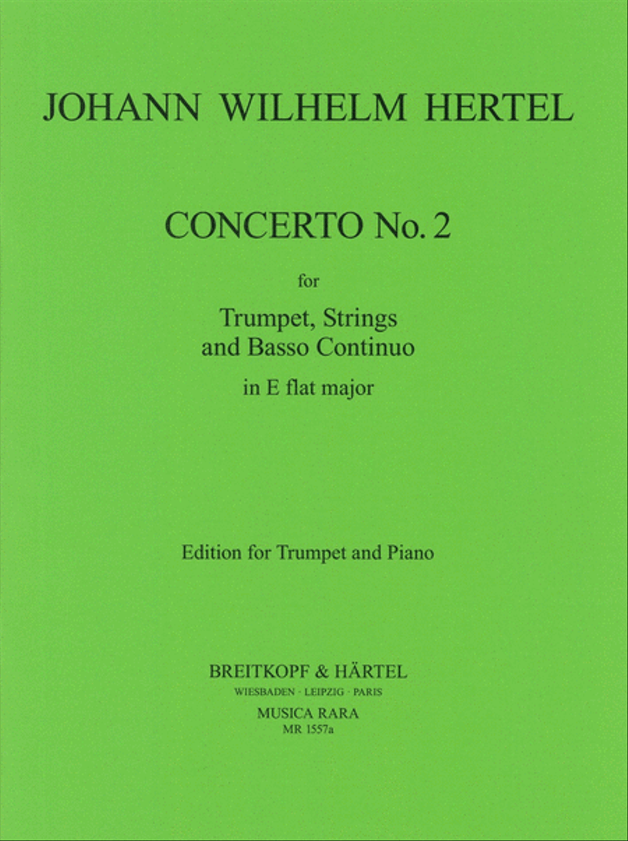 Concerto No. 2 in Eb major Trumpet Solo scores gallery preview page 1