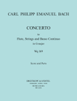 Flute Concerto in G major Wq 169