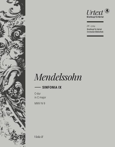 Sinfonia IX in C minor / C major MWV N 9