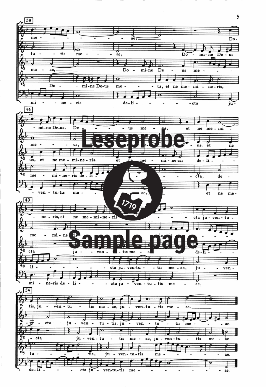Sacrae Cantiones Sacrae Cantiones A Cappella scores gallery preview page 4