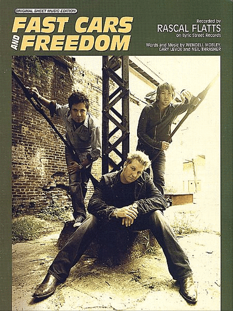 Fast Cars and Freedom Piano, Vocal, Guitar scores gallery preview page 1
