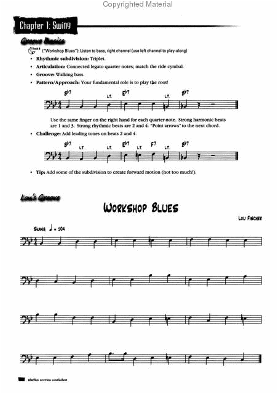 Rhythm Section Workshop for Jazz Directors - Complete Kit Jazz Ensemble scores gallery preview page 4
