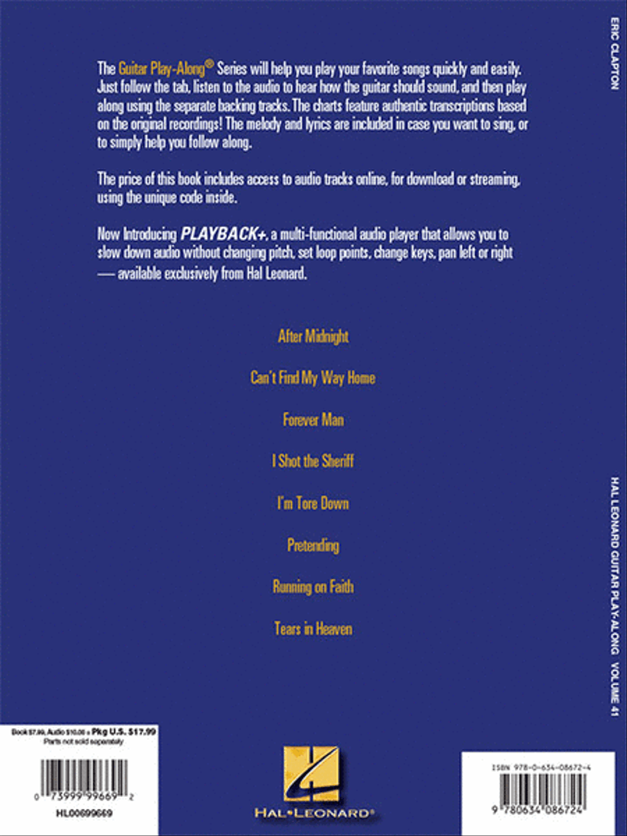 Eric Clapton Eric Clapton Guitar Tablature scores gallery preview page 6