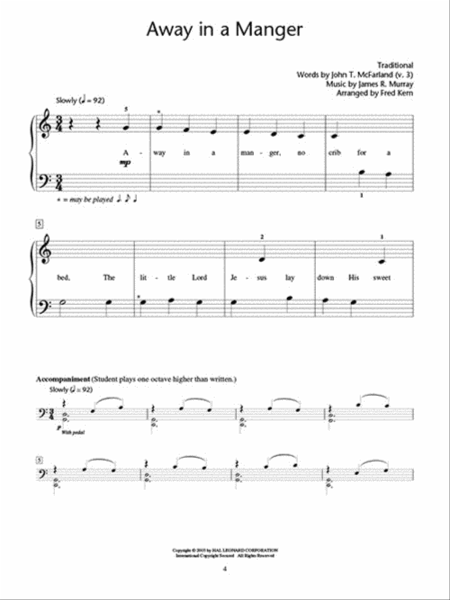 Christmas Favorites Book 1 Piano Method scores gallery preview page 4