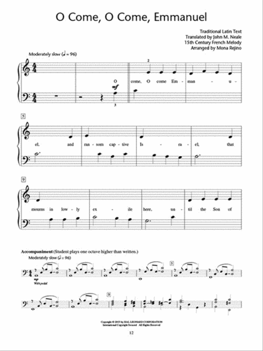 Christmas Favorites Book 1 Piano Method scores gallery preview page 5