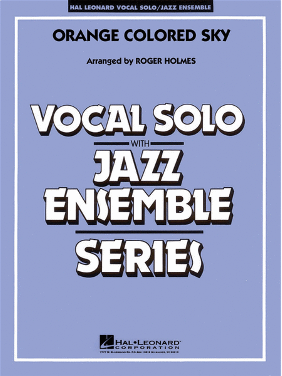 Orange Colored Sky (Key: G) Jazz Ensemble scores gallery preview page 1