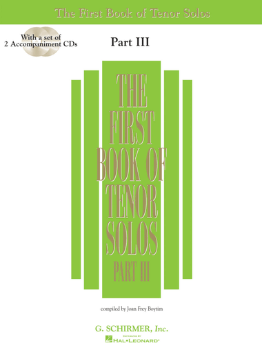 First Book of Tenor Solos – Part III
