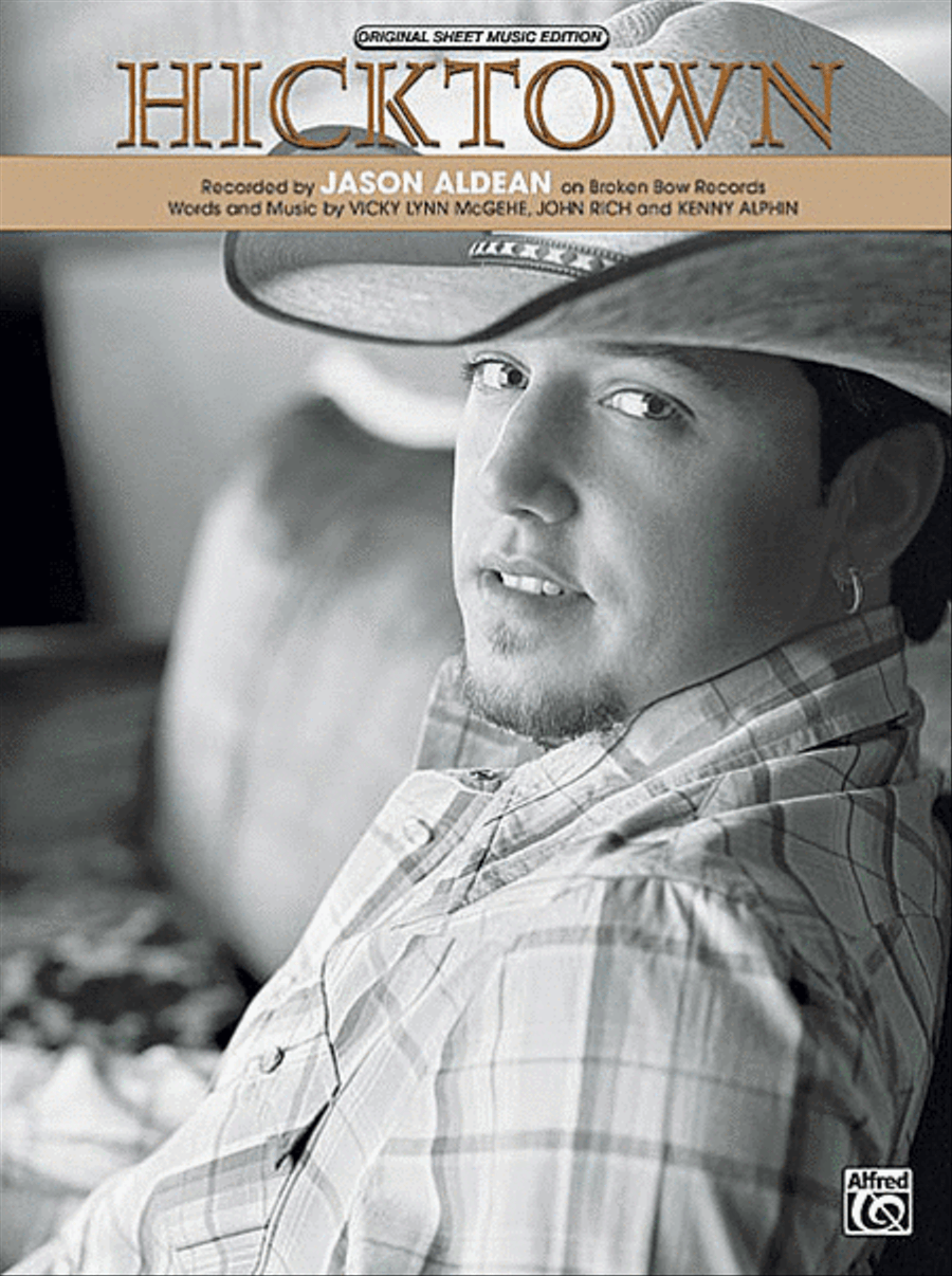 Hicktown Piano, Vocal, Guitar scores gallery preview page 1