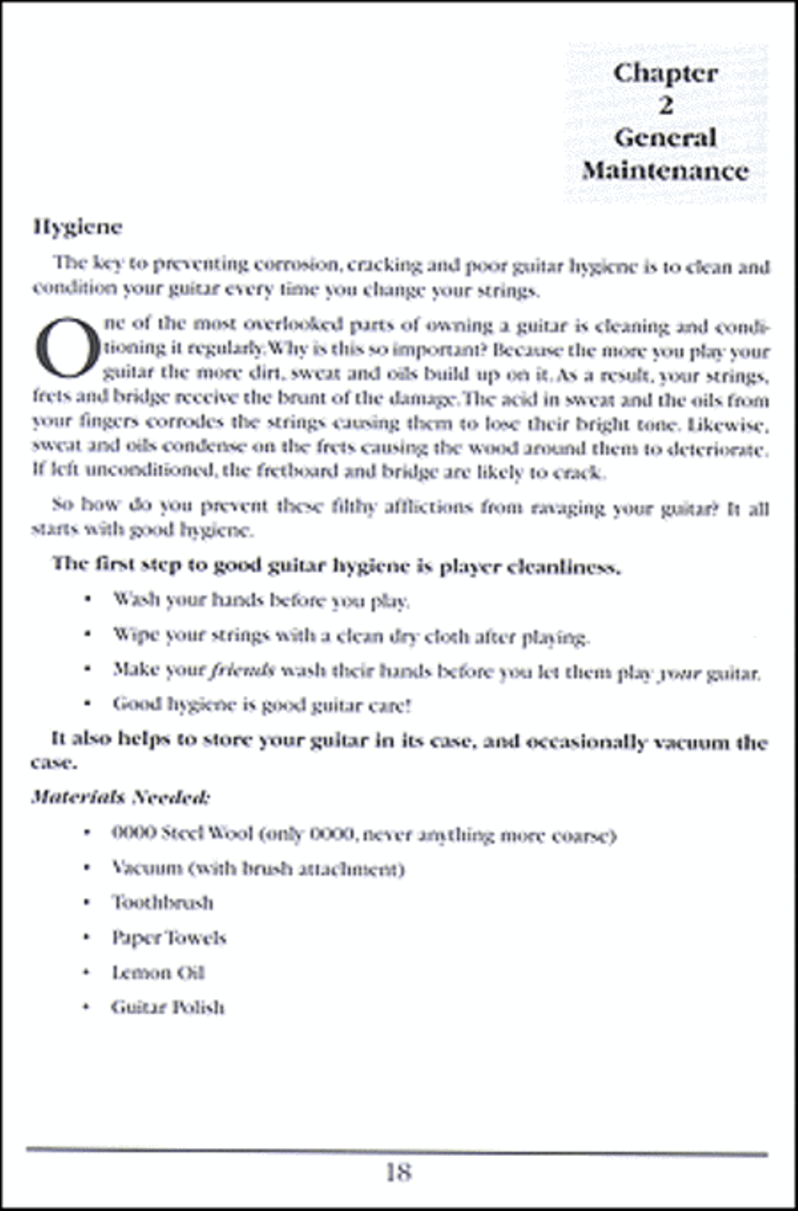 FAQ: Classic Guitar Care and Setup Acoustic Guitar scores gallery preview page 3