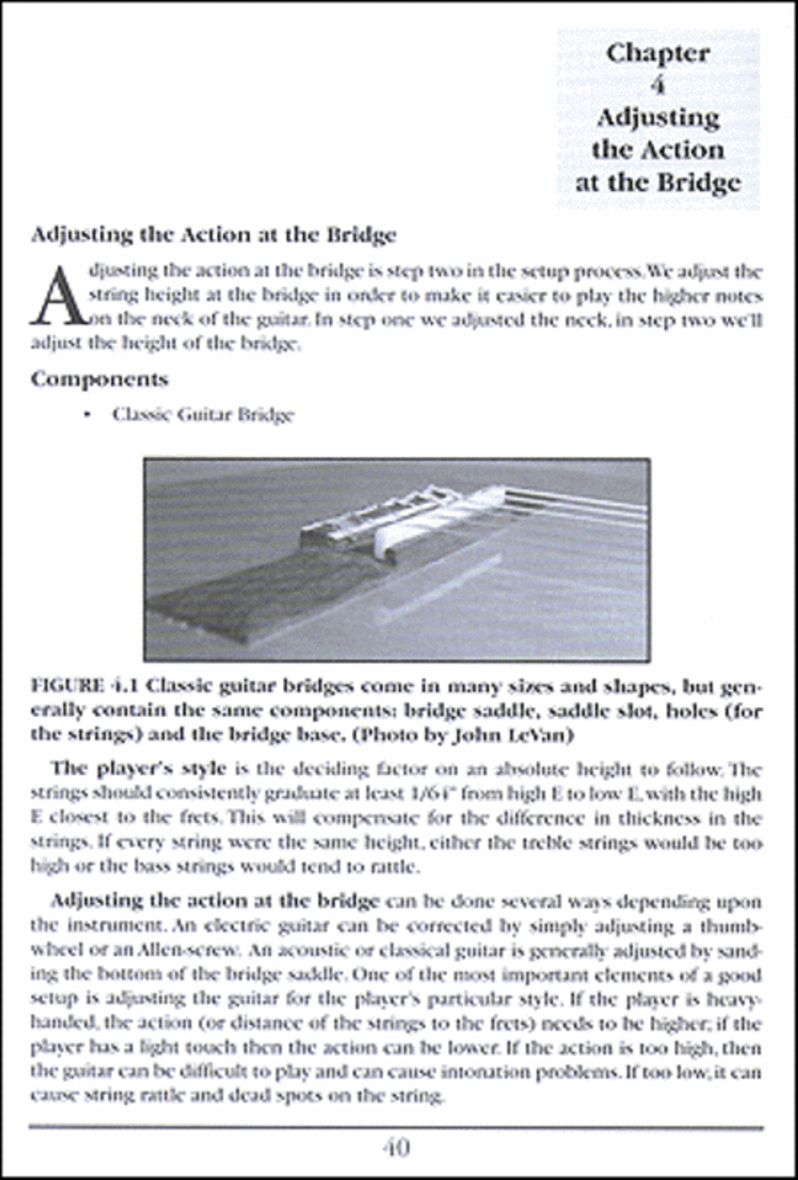 FAQ: Classic Guitar Care and Setup Acoustic Guitar scores gallery preview page 4