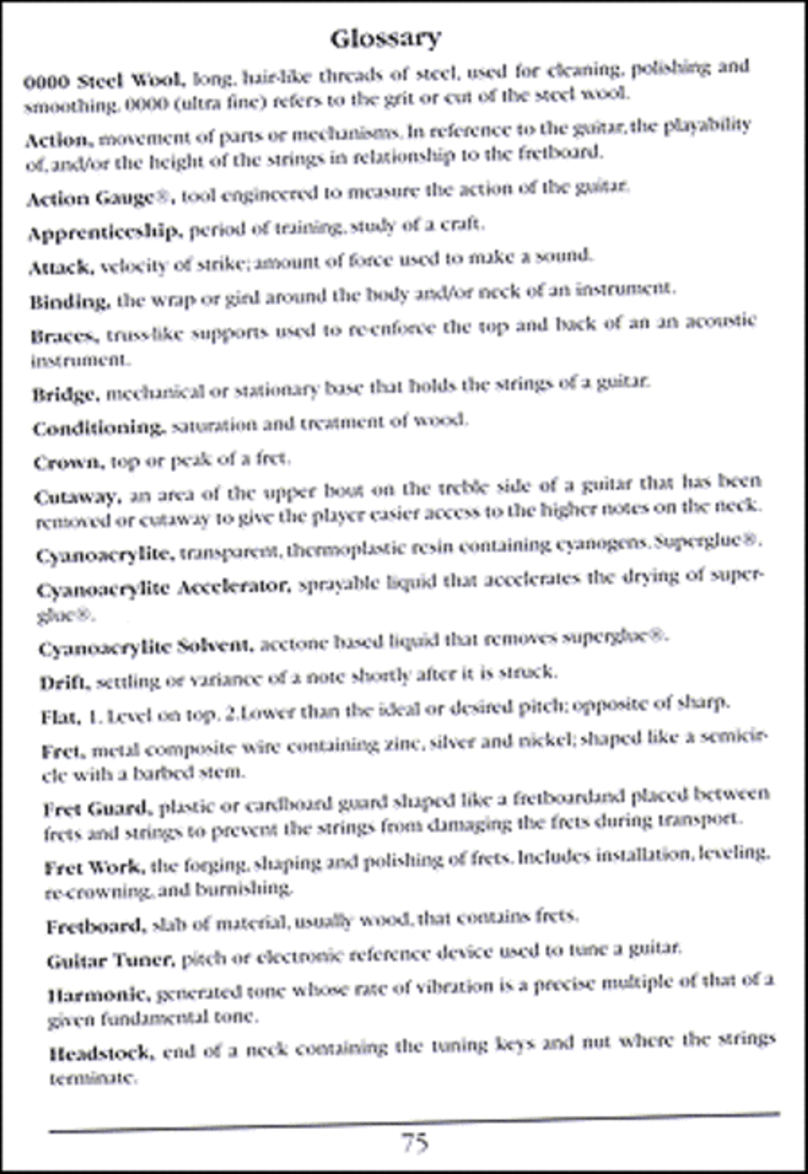 FAQ: Classic Guitar Care and Setup Acoustic Guitar scores gallery preview page 6