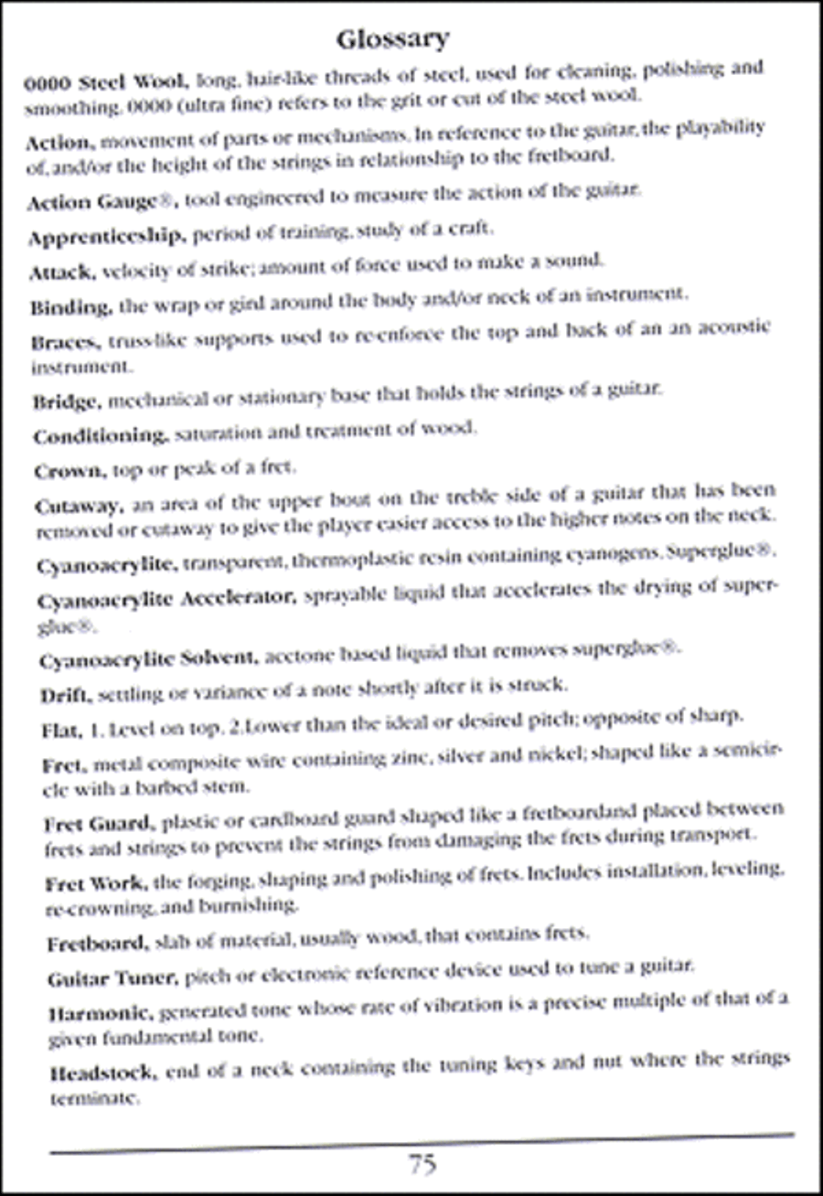 FAQ: Classic Guitar Care and Setup Acoustic Guitar scores gallery preview page 8