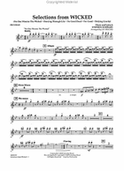 Selections from “Wicked” Concert Band scores gallery preview page 4