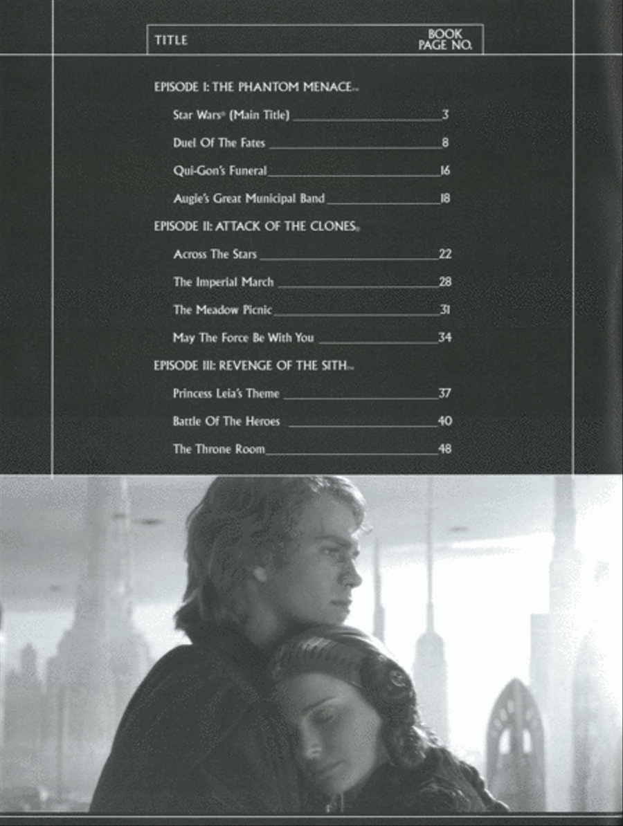Star Wars - Episodes I, II & III (Violin/Piano) Violin Solo scores gallery preview page 2