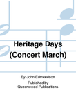 Heritage Days (Concert March)