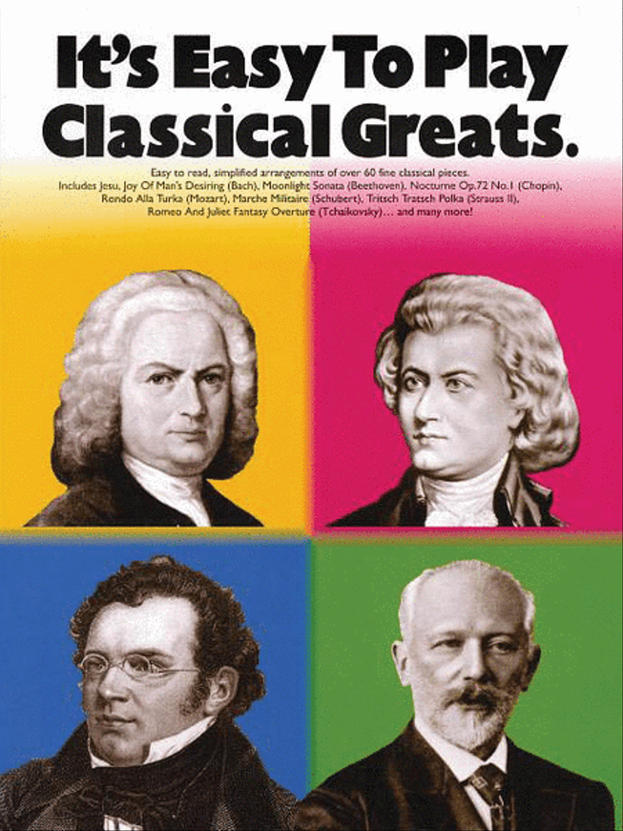 It's Easy To Play Classical Greats Piano Solo scores gallery preview page 1