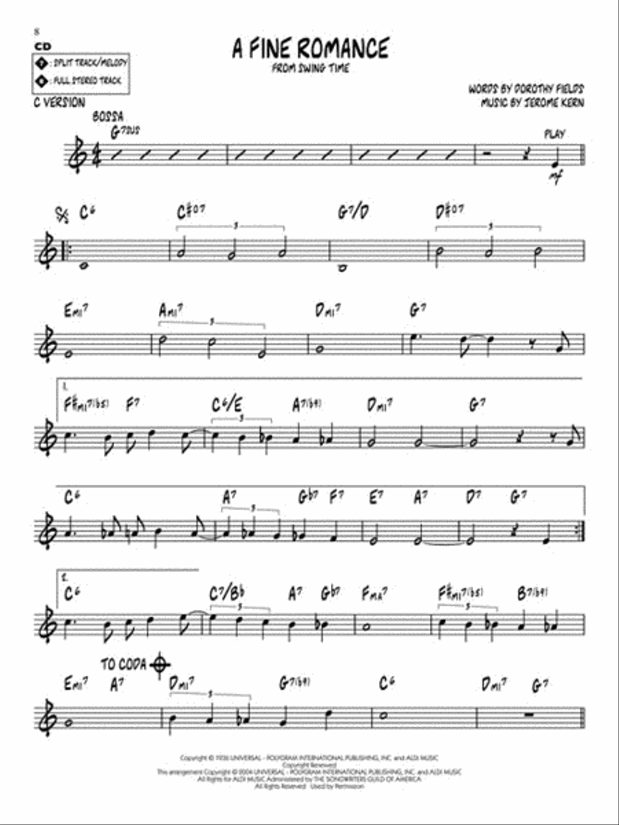 All the Things You Are & More: Jerome Kern Songs CD scores gallery preview page 4