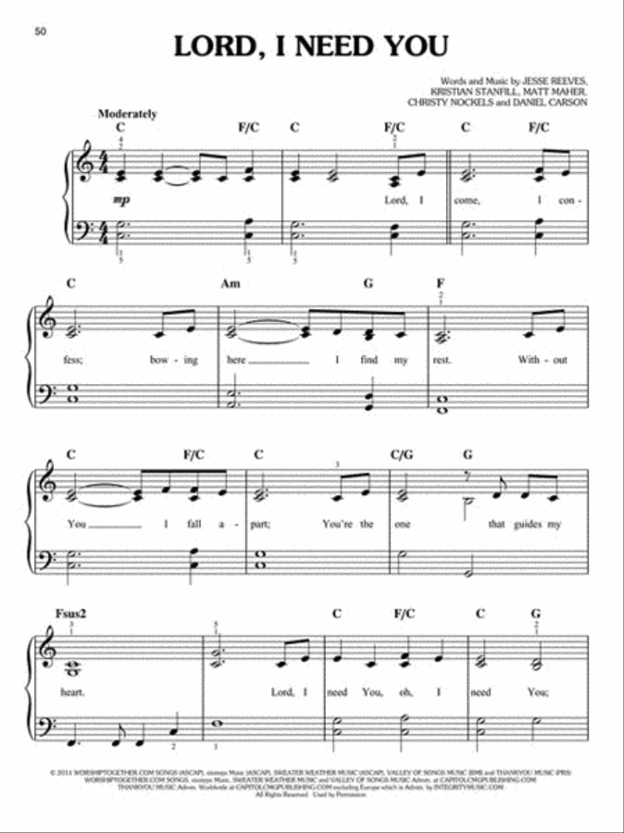 Top Christian Hits - 2nd Edition Easy Piano scores gallery preview page 3