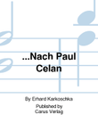 ...Nach Paul Celan
