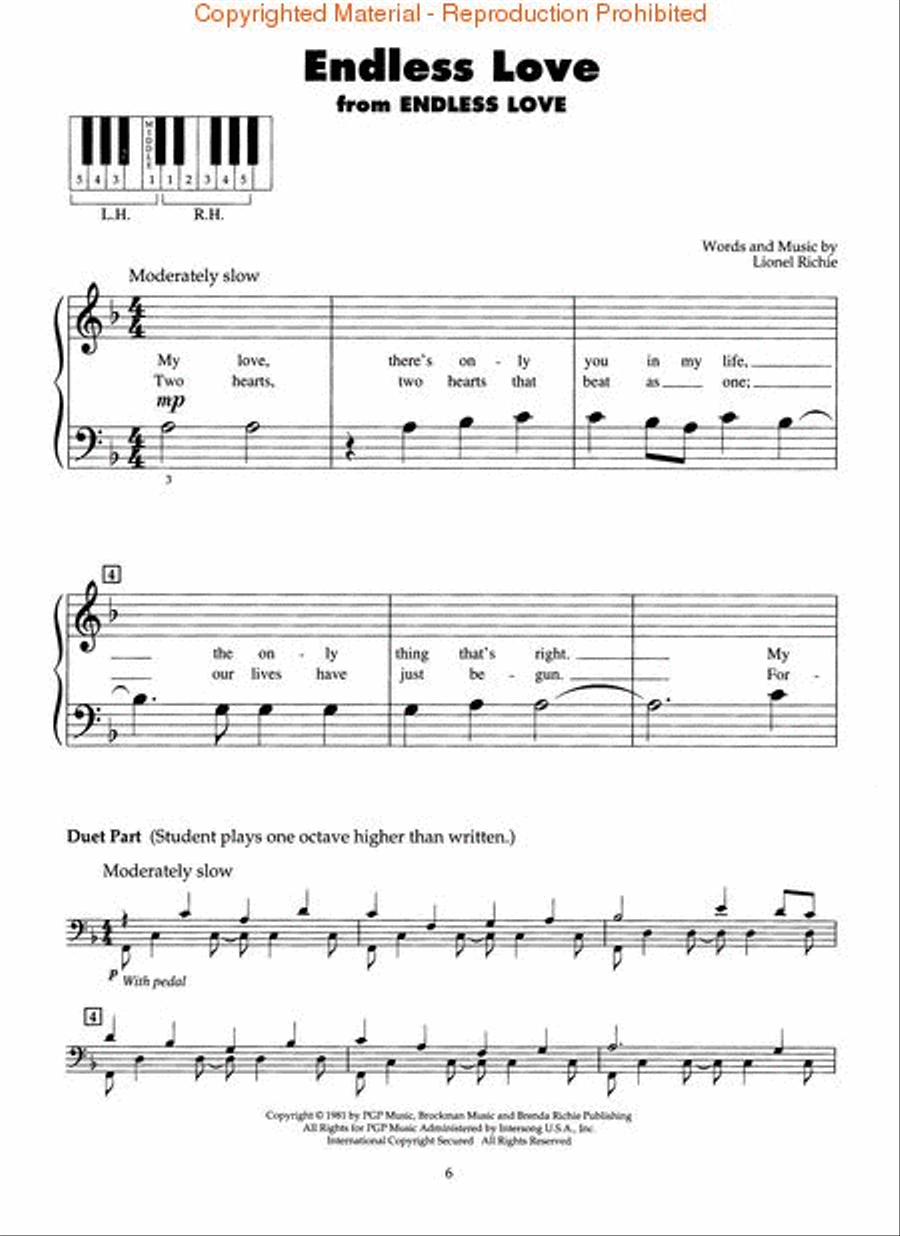 Pop Super Hits Easy Piano scores gallery preview page 3