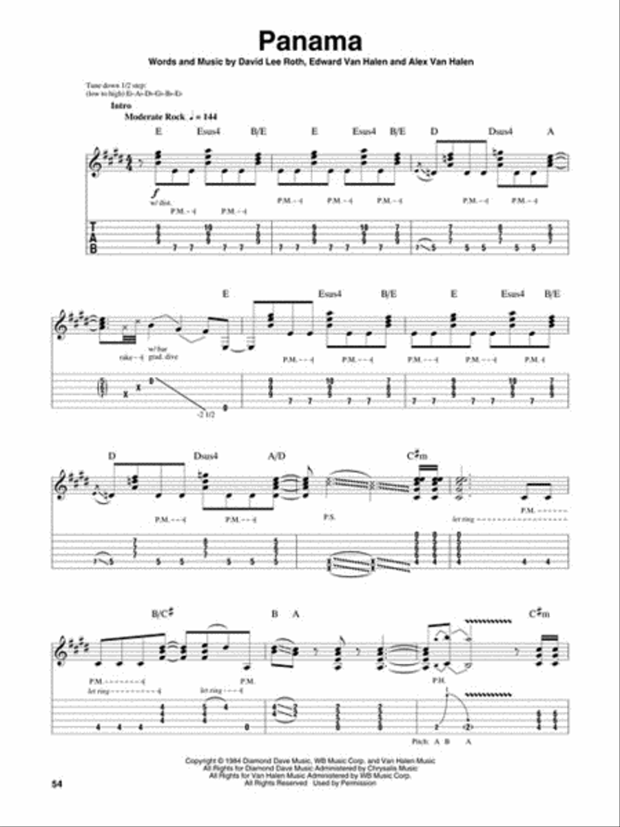 '80s Metal Electric Guitar scores gallery preview page 7
