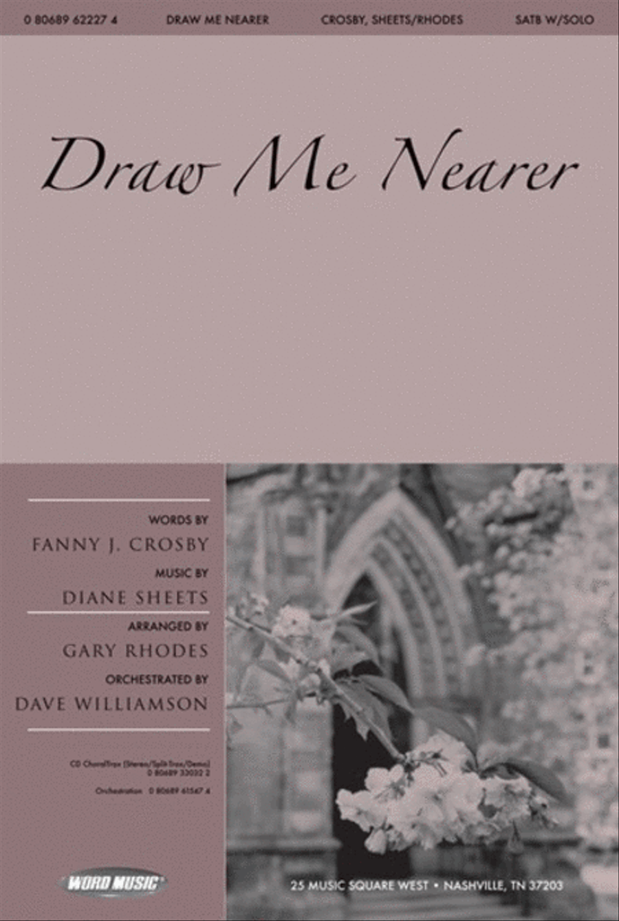 Draw Me Nearer - Anthem Draw Me Nearer - Anthem 4-Part scores gallery preview page 1