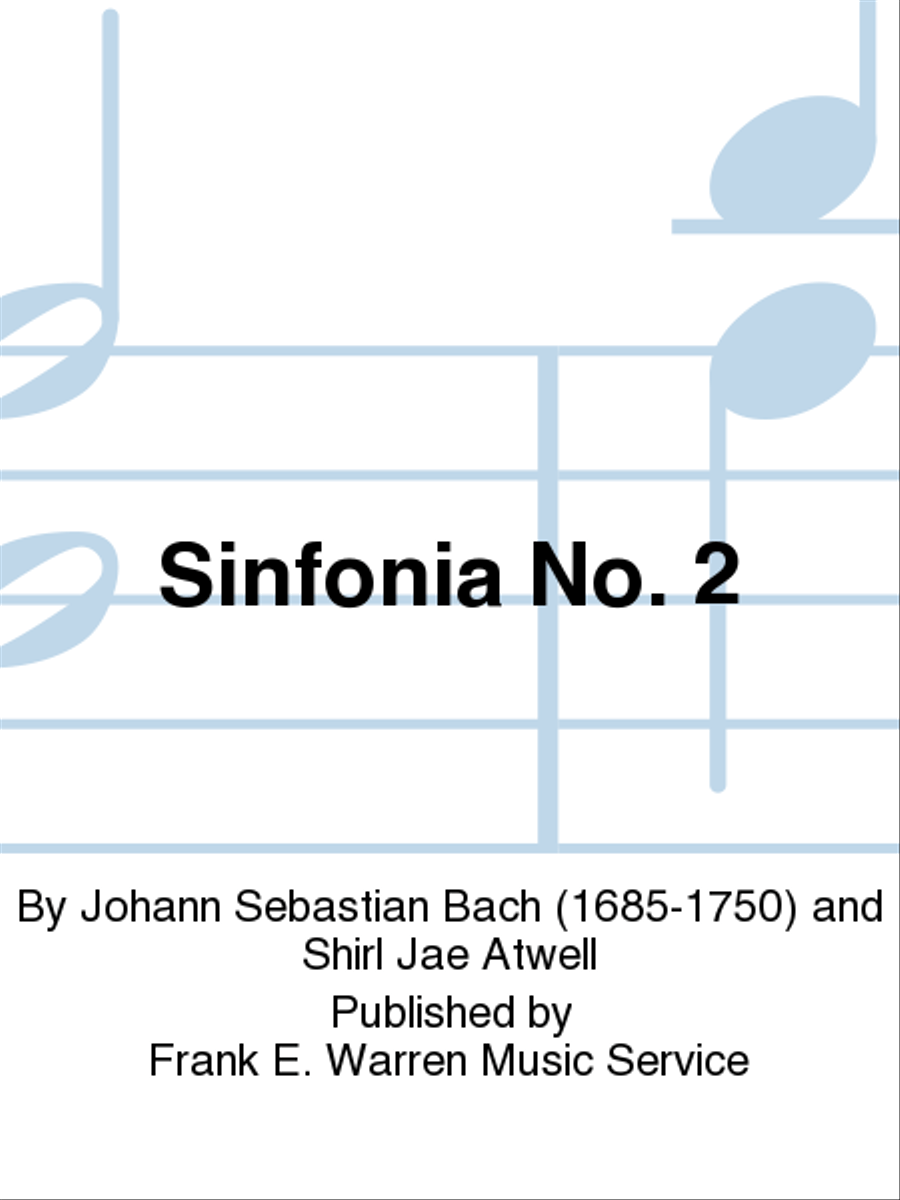 Sinfonia No. 2 School and Community scores gallery preview page 1