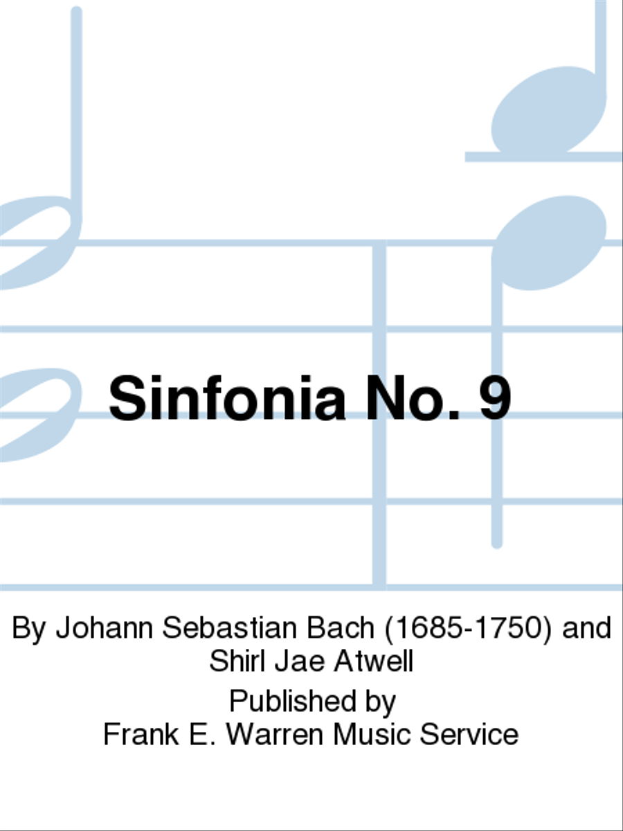 Sinfonia No. 9 School and Community scores gallery preview page 1