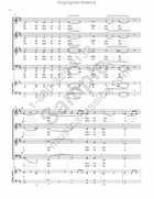 We Hymn Thee 4-Part scores gallery preview page 3