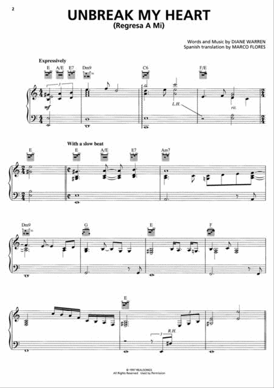 Il Divo Piano, Vocal, Guitar scores gallery preview page 2