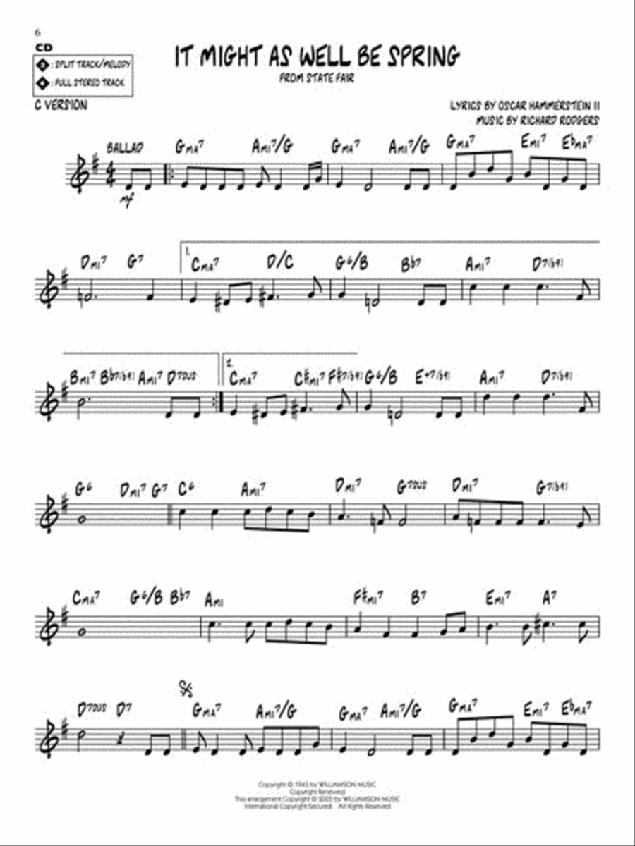 Classic Jazz Ballads C Instrument scores gallery preview page 5