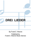 Drei Lieder