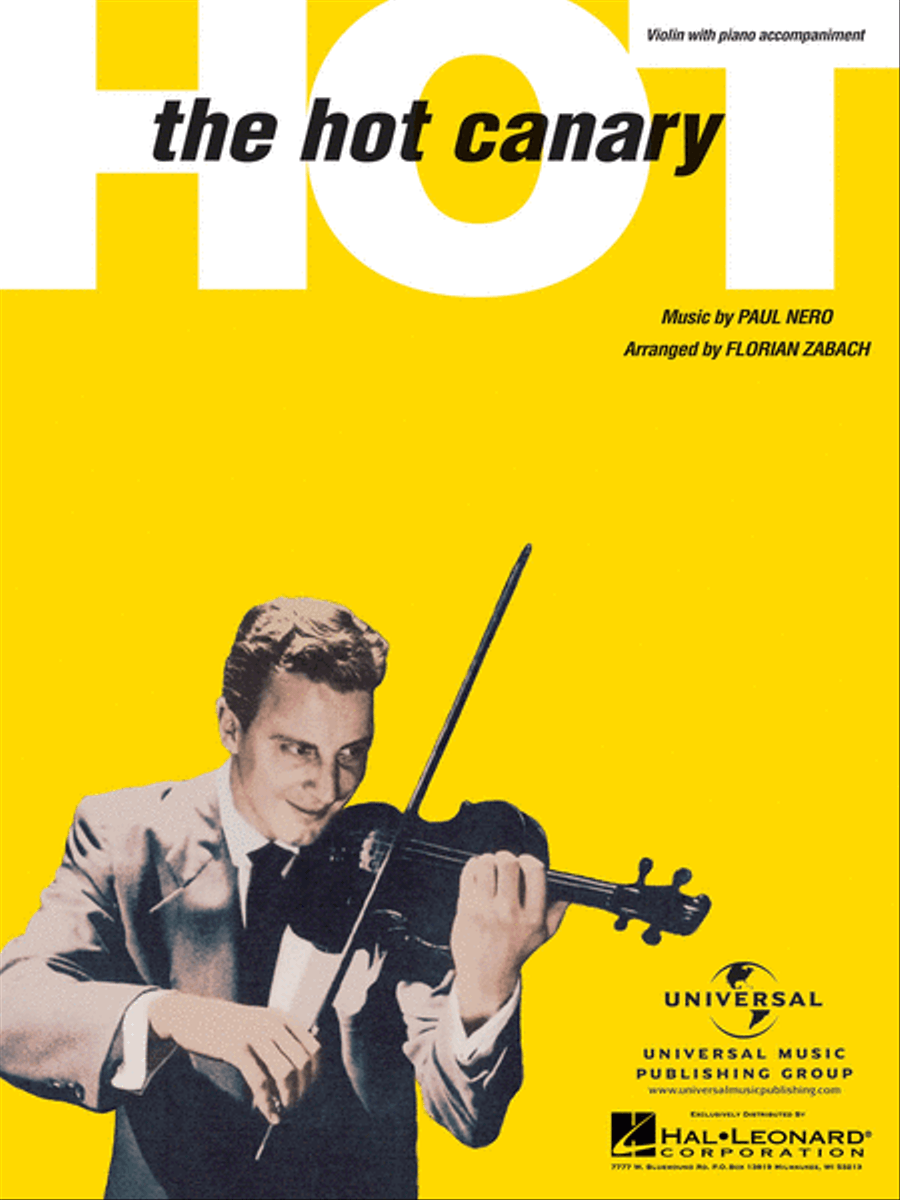 The Hot Canary Violin Solo scores gallery preview page 1