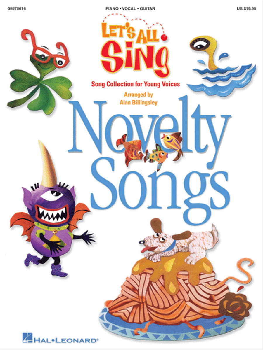 Let's All Sing - Novelty Songs Choir scores gallery preview page 1